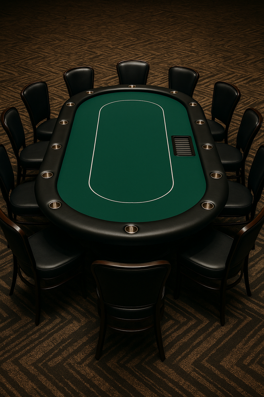 ProDeck™ XL Casino Poker Table (12-Seater)