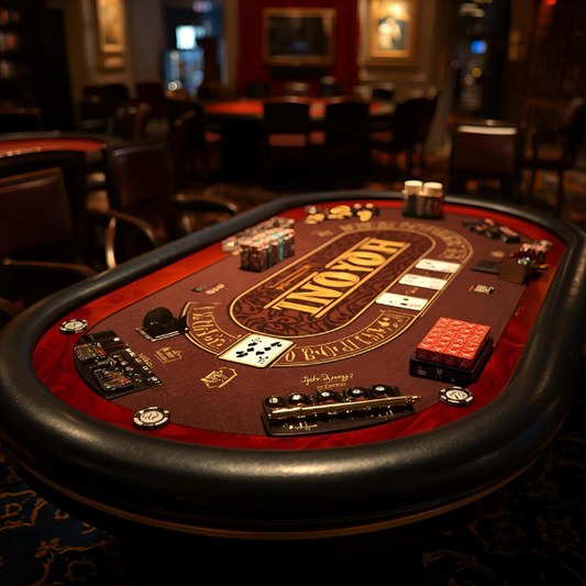 ImperiumX Fully-Loaded Luxury Poker Table