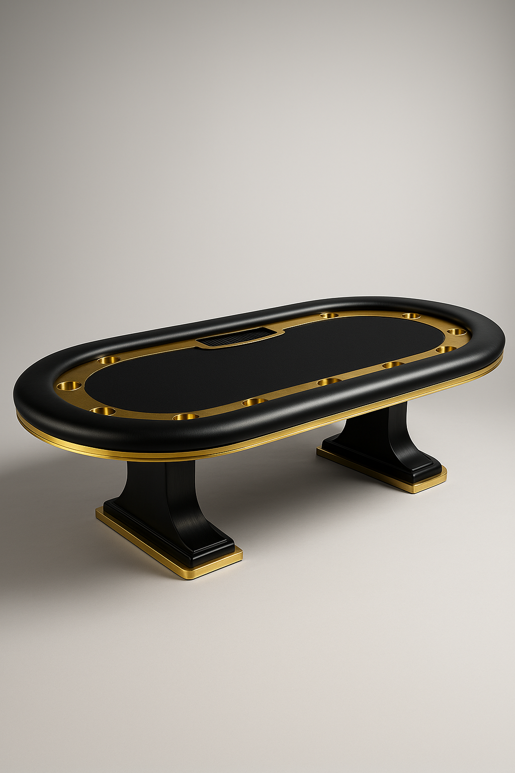 Aurelius Elite Gold-Accented Poker Table